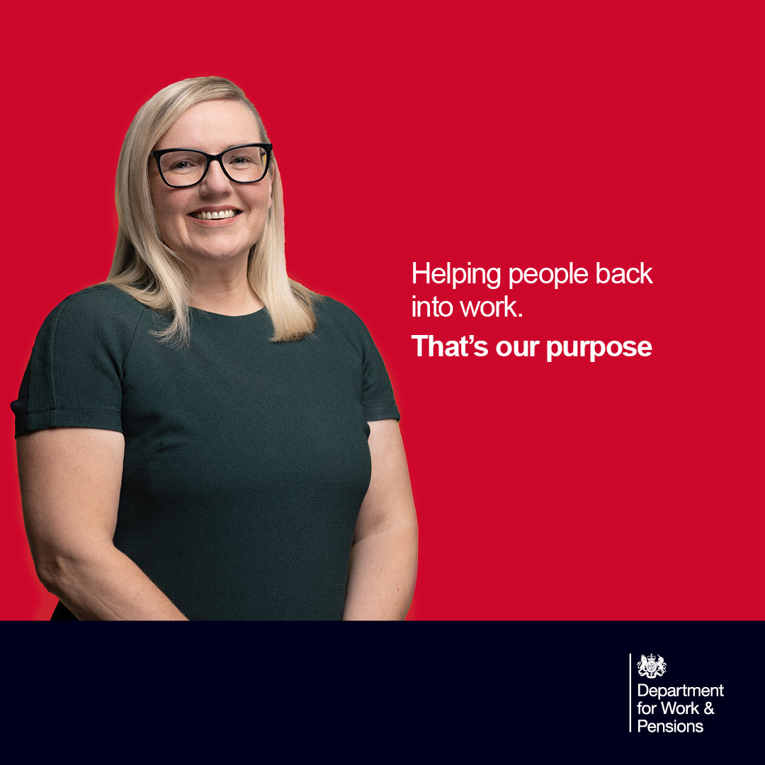 Helping people back into work. That's our purpose