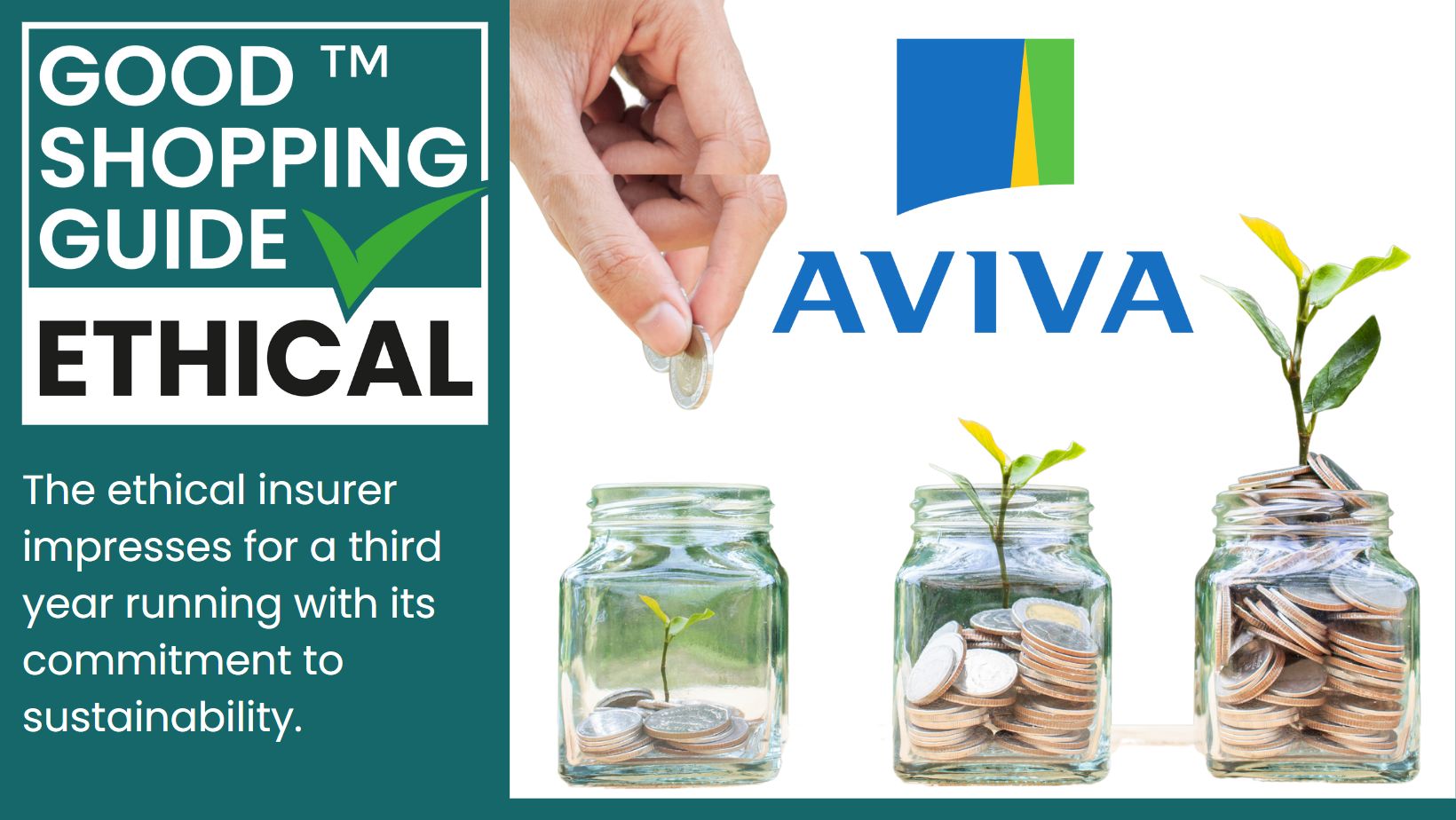 Aviva awarded Ethical Accreditation for an impressive third year running!