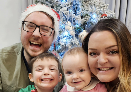 Michael Tulip and family
