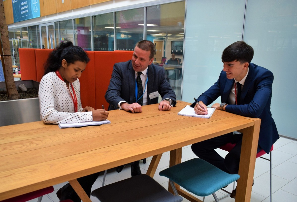 ONR has welcomed two new Nuclear Degree Apprentices, Aquil Rodrigues and Rhys Hulse, who are beginning studies as part of an ONR five year degree apprenticeship,