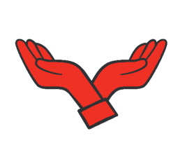 Open hands