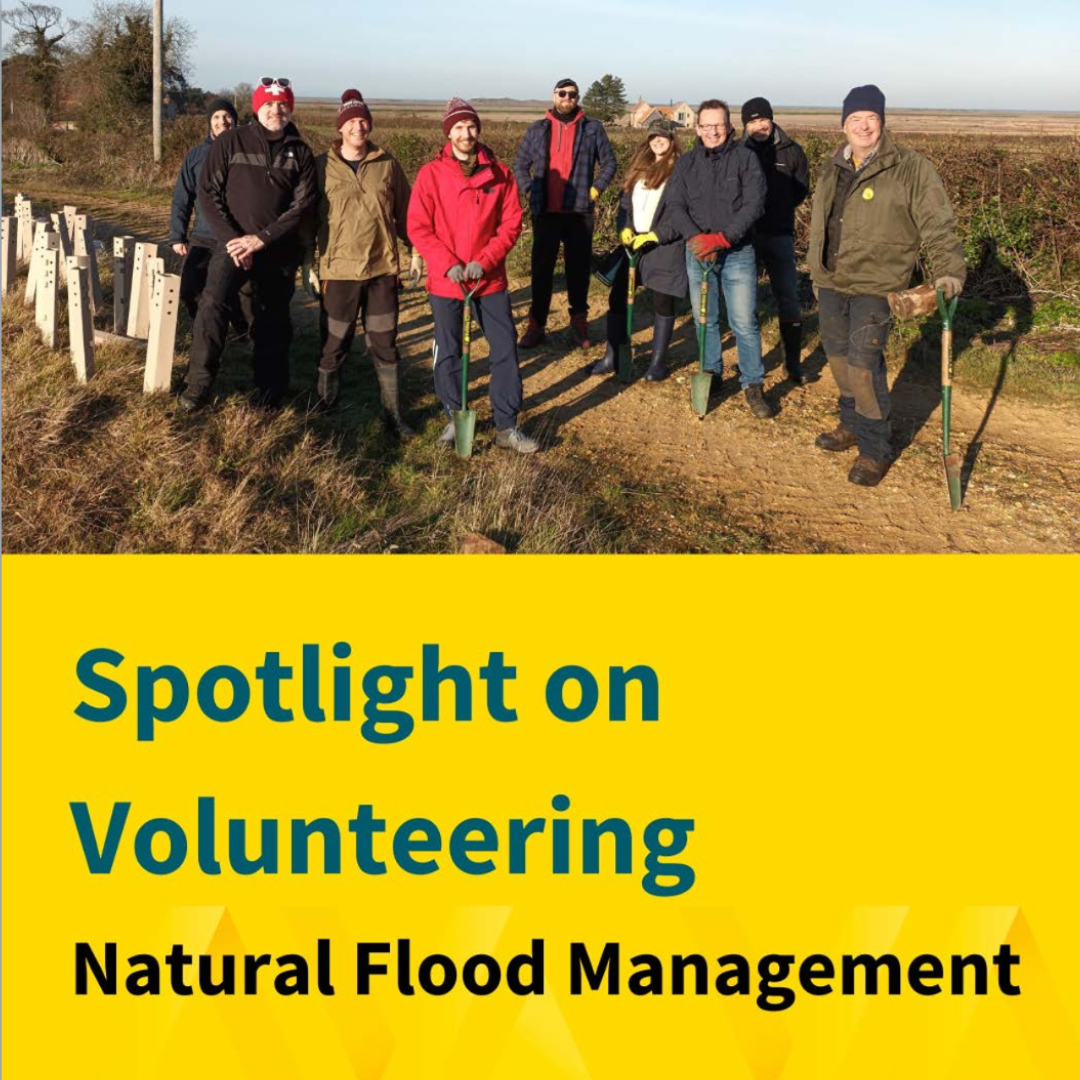 Aviva colleagues up on the North Norfolk coast supporting the NORFOLK RIVERS TRUST and WWF-UK with a flood resilience project