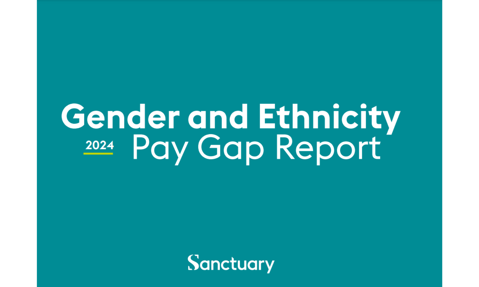 Sanctuary's 2024 Gender and Ethnicity Pay Gap Report