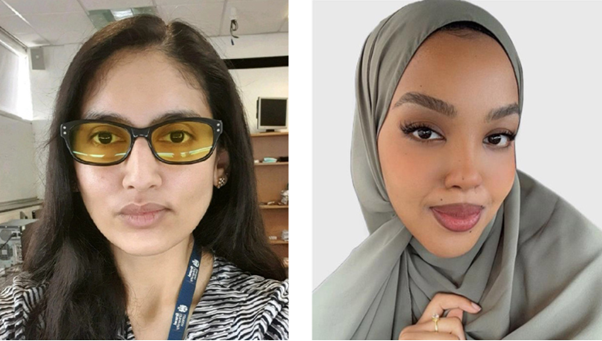 Sanna and Ikram, Junior Support Analysts at Sopra Steria