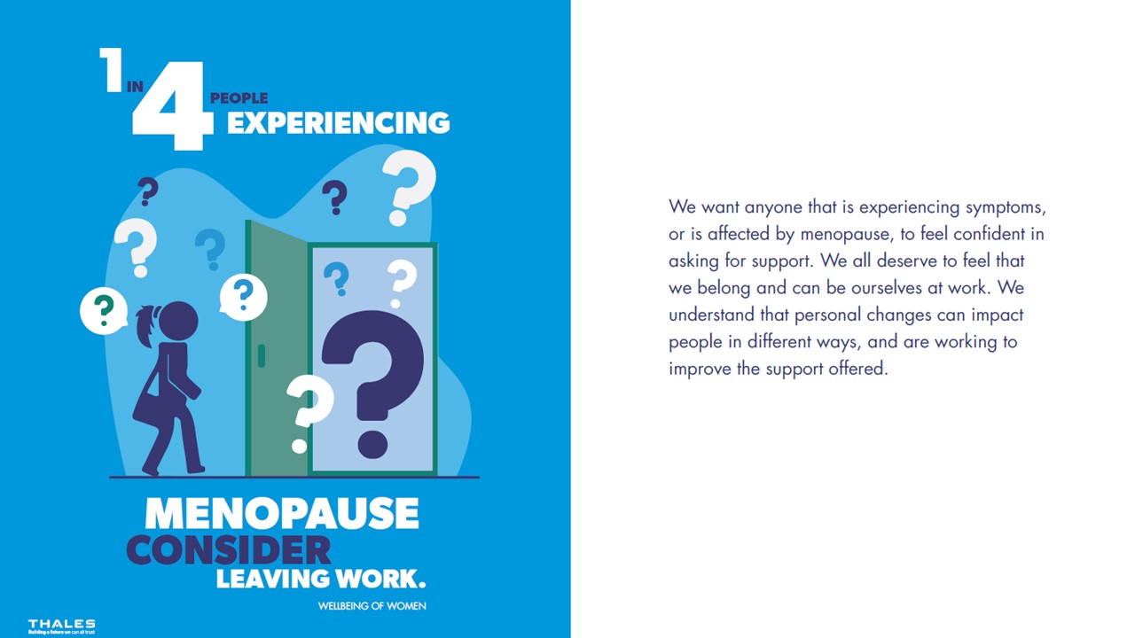 Thales new Menopause Policy