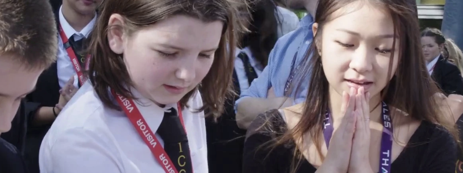 Young people at Thales event for STEM