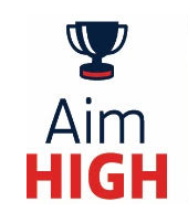 AIM HIGH: We set ambitious standards, trying to improve ourselves and exceed our goals.