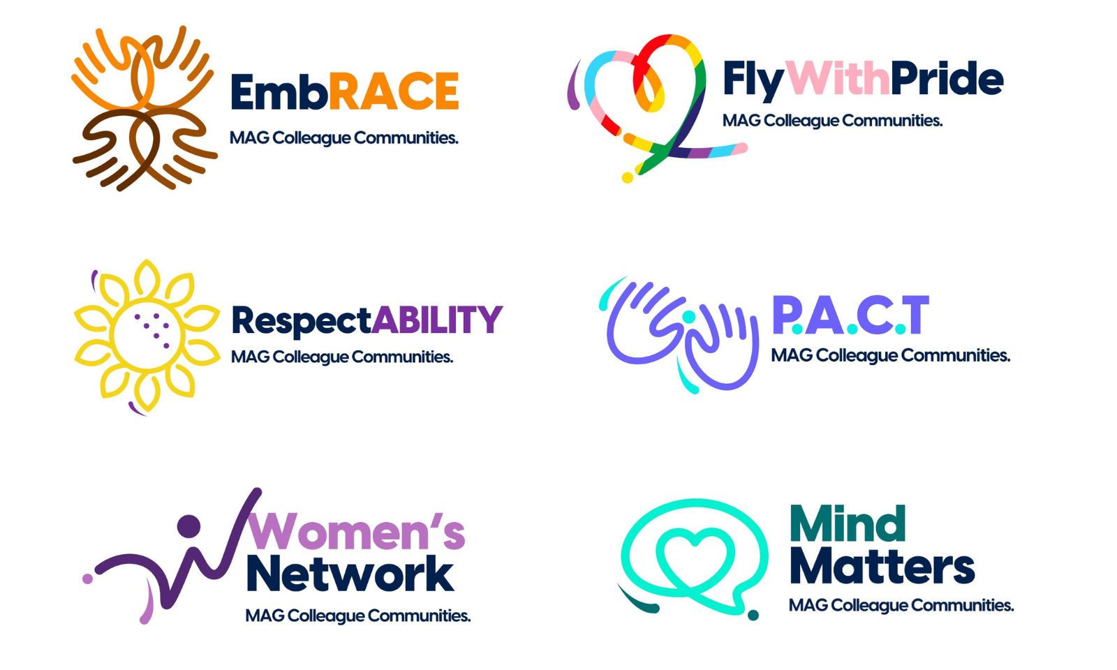 At MAG, every journey matters. Our Colleague Communities play a big part in that: Women&rsquo;s Network, Embrace (Race & Ethnicity), Fly with Pride (LGBTQIA+), Mind Matters (Mental Health), PACT (Parents & Carers), RespectABILITY (Disability & Neurodiversity), and the CAVU Global ID&E Affinity Group.