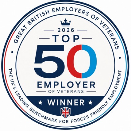 VodafoneThree has been recognised as one of the 50 Great British Employers of Veterans 2026, ranking 18th in this year&rsquo;s list.