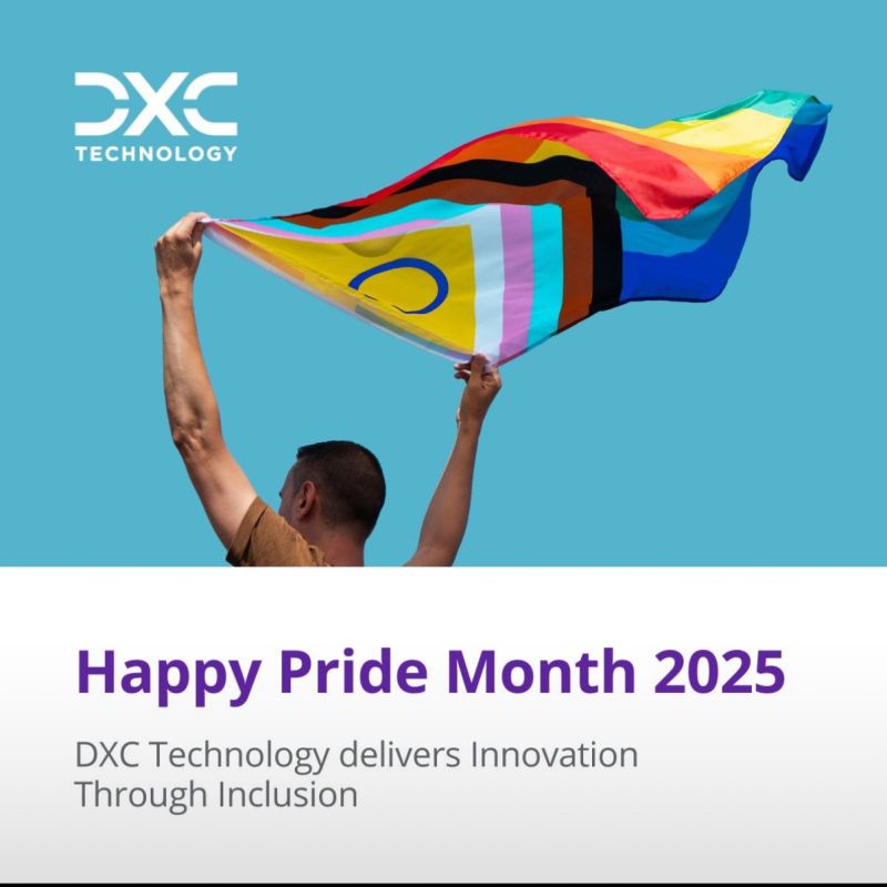 DXC pride banner