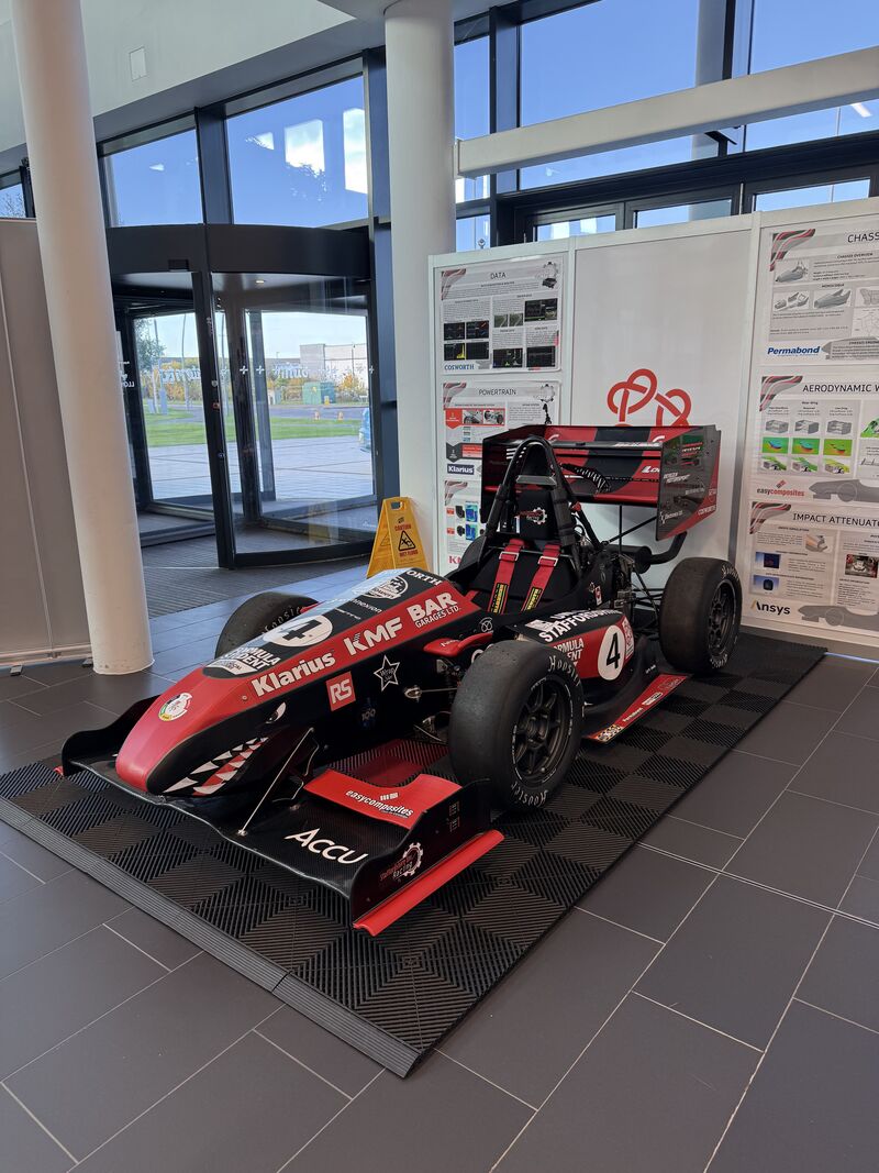 a final entry product for the competetiion - a formula one racing car 