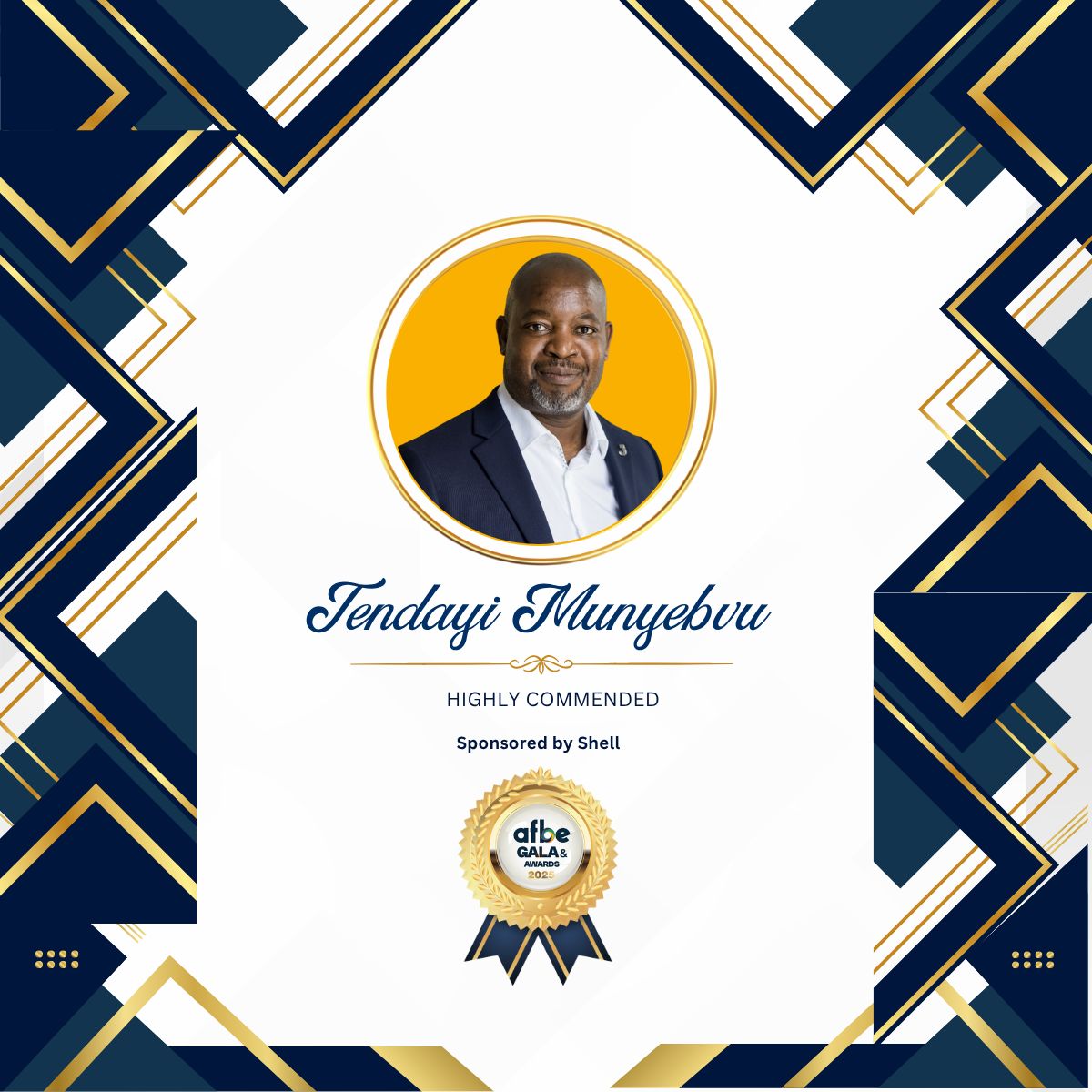 Tendai Munyebvu award 