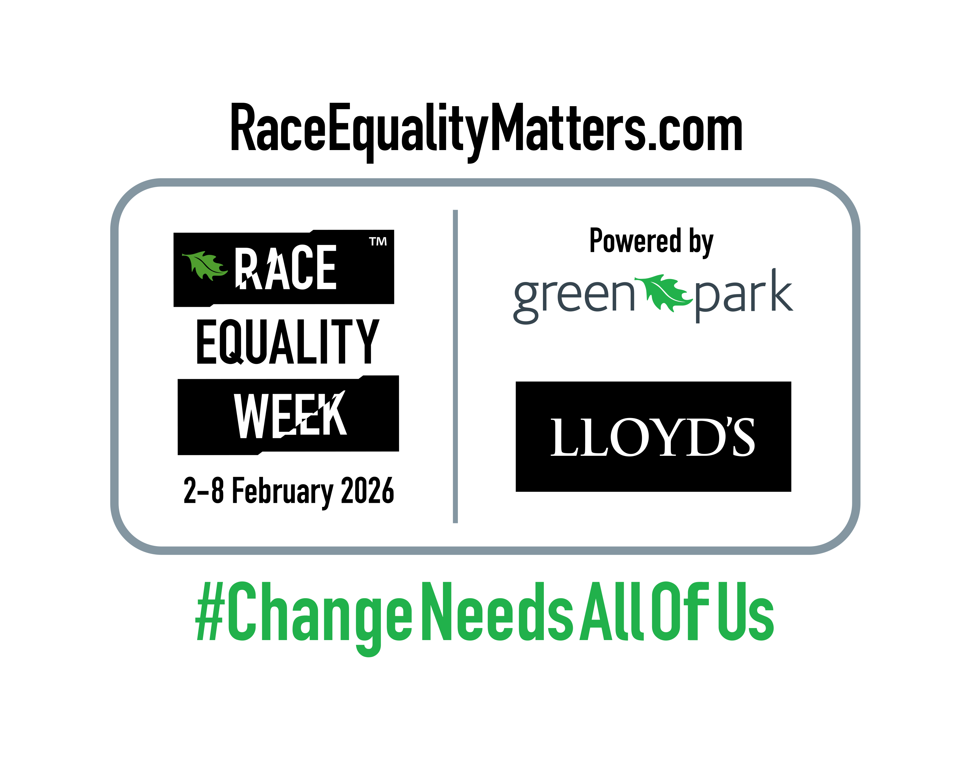 GWR Race Equality Week Logo