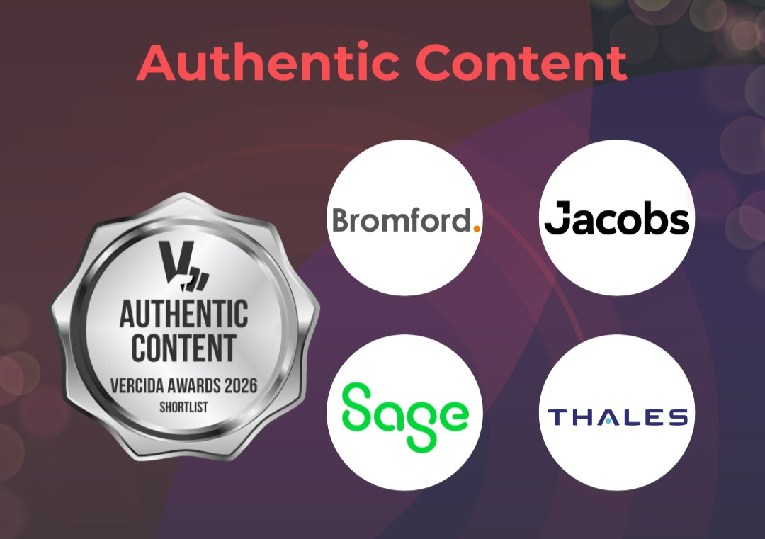 VERCIDA awards 2026 Authentic Content