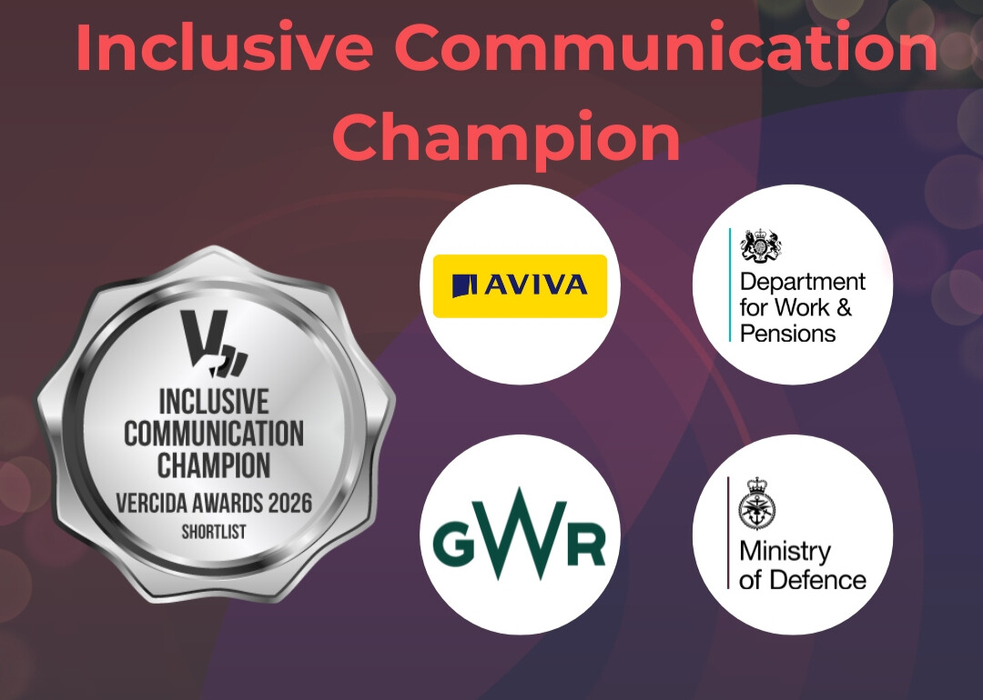 VERCIDA 2026 awards Inclusive Communication Champion
