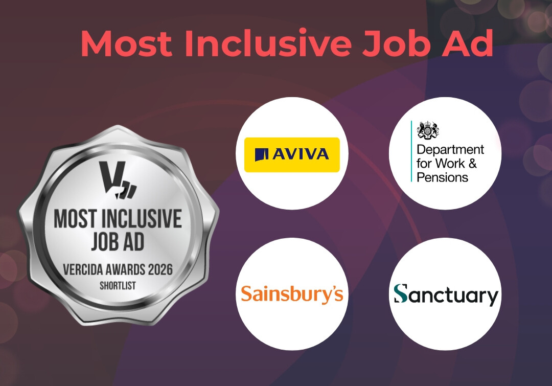 VERCIDA awards 2026 Most Inclusive Job Ad