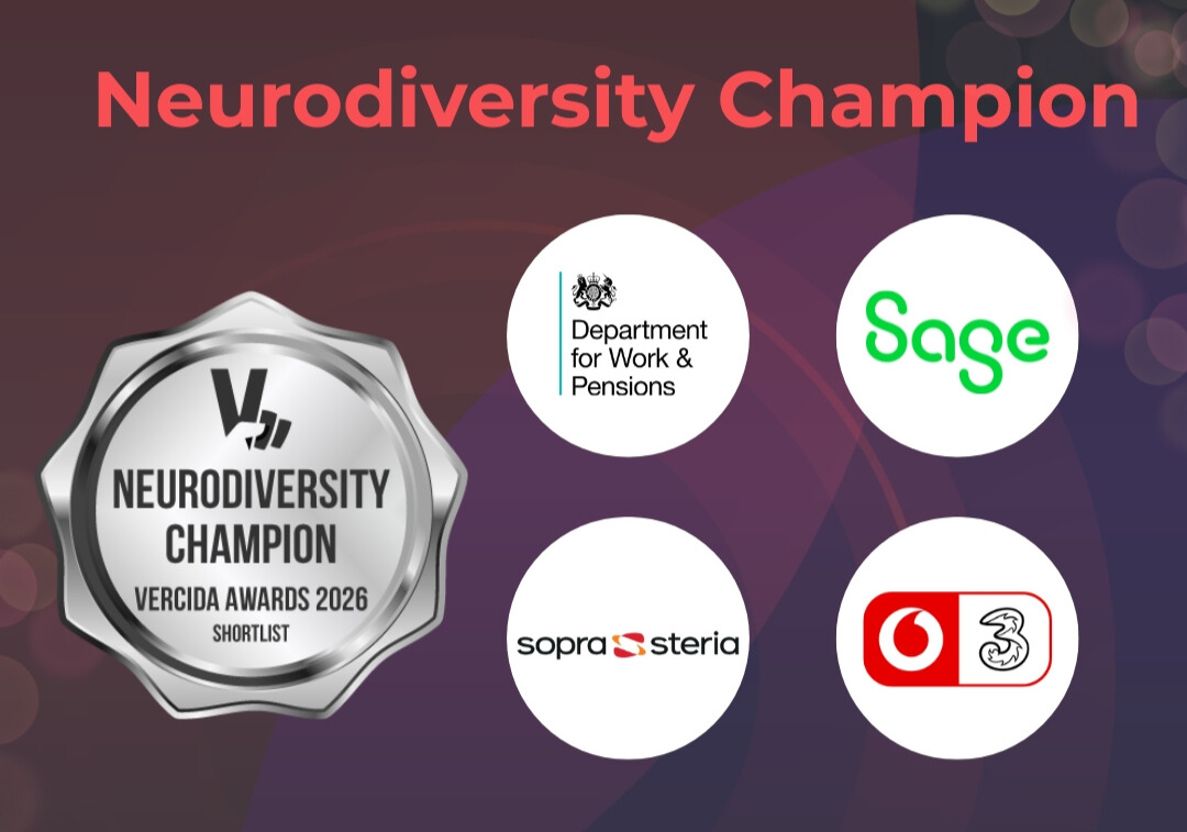 VERCIDA 2026 awards Neurodiversity Champion