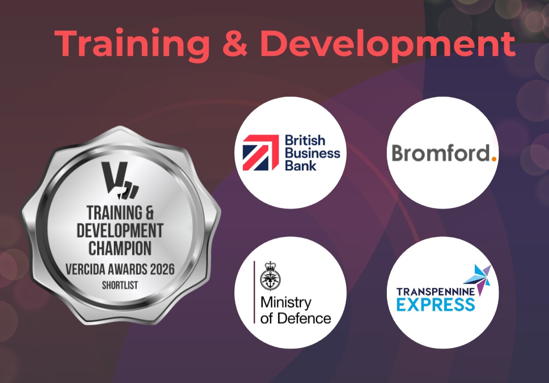 VERCIDA awards 2026 Training & Development