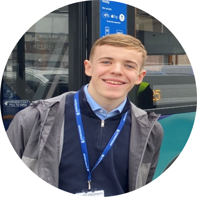 A photo of Matt, young white male with blond hair