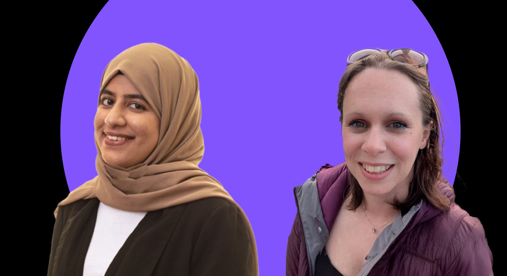 Julia Barr and Natasha Khan
