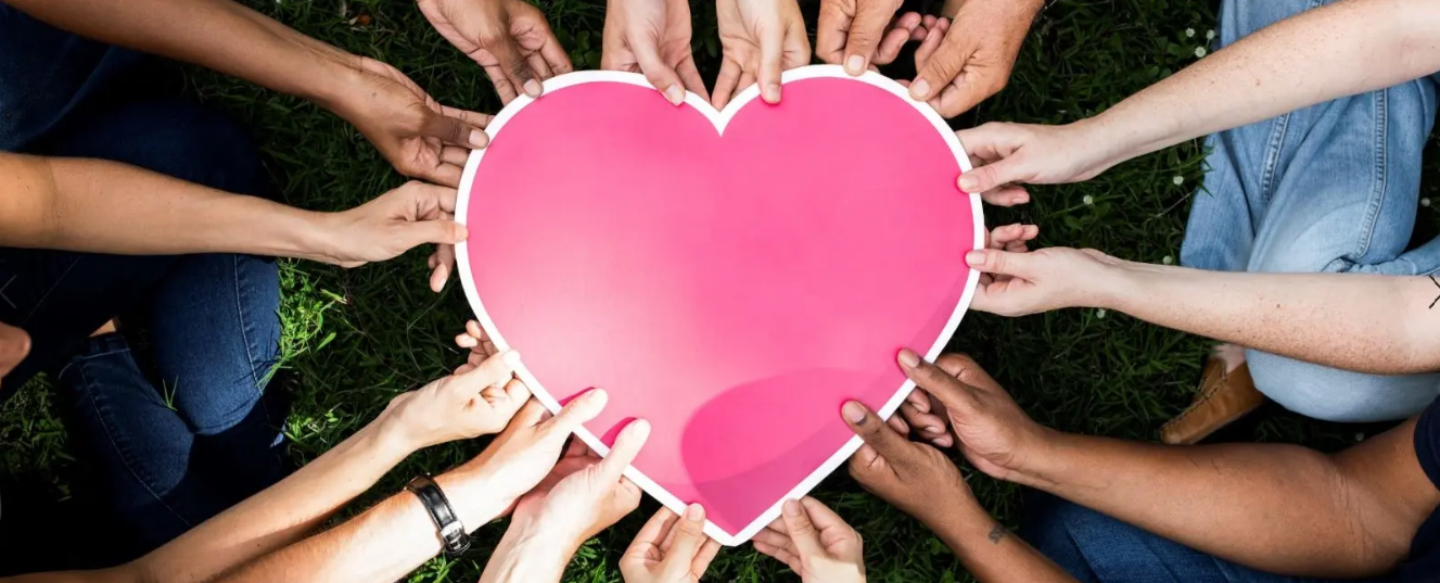 Image of a pink heart