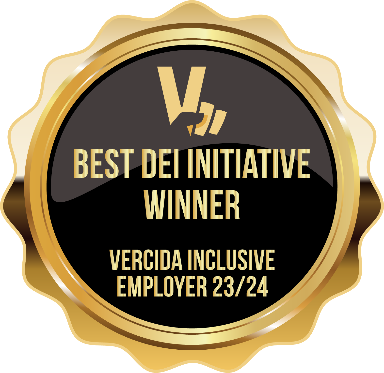 VERCIDA Inclusive Employer Award Winner - Best DEI Initiative 2023/24