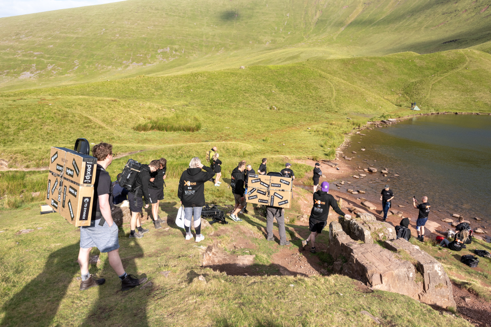 Kinly team outdoors 