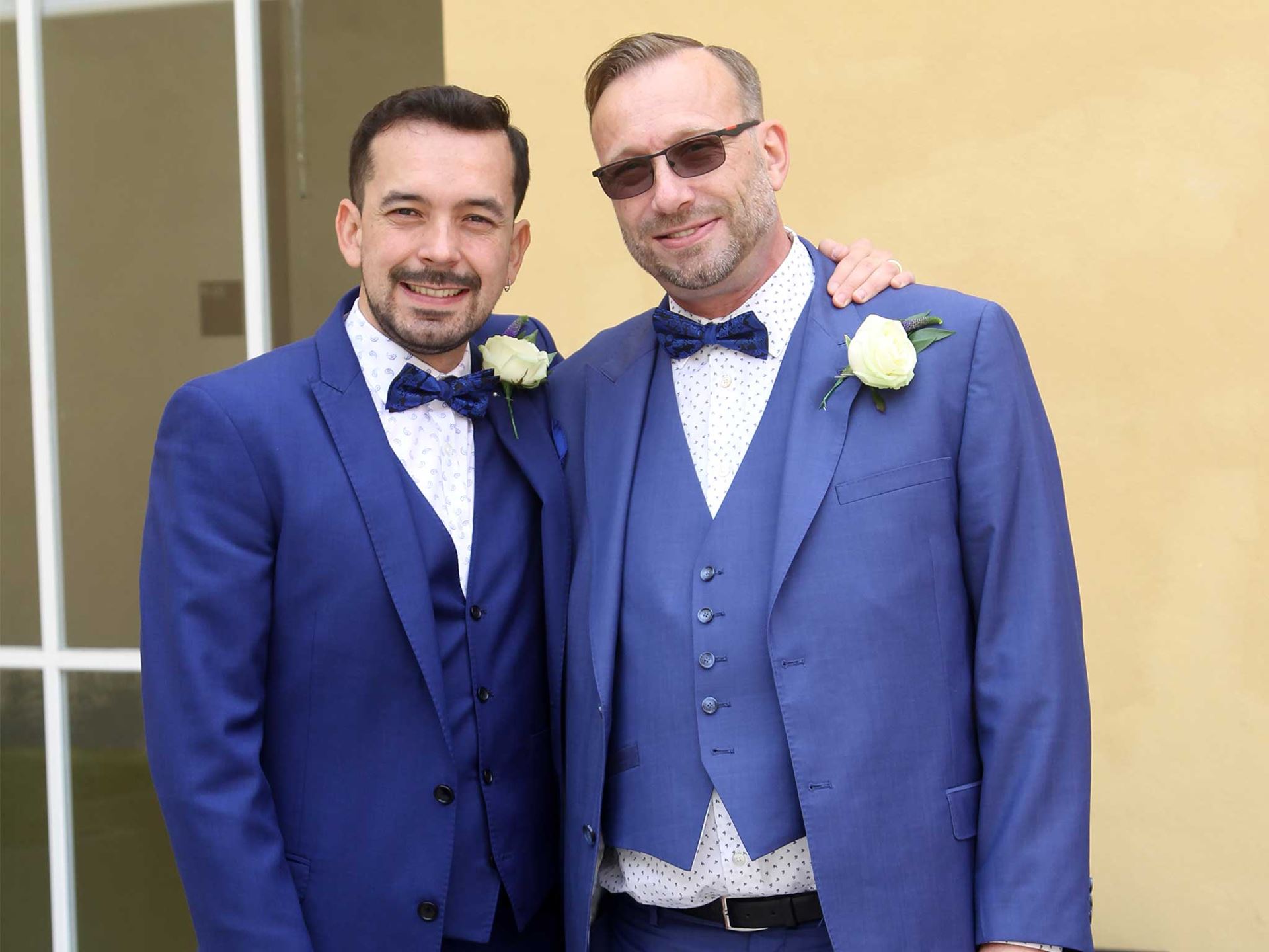 Richy at wedding