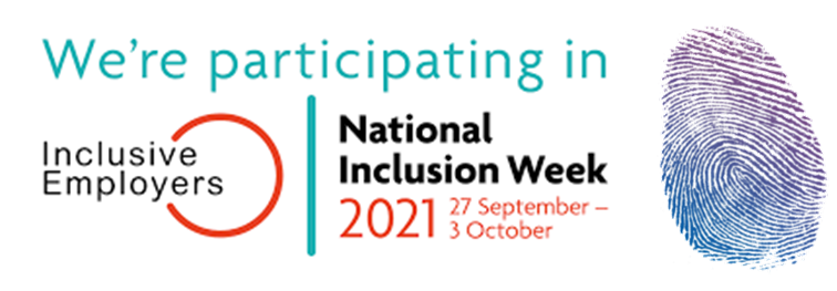 we're participating in national inclusion week 2021