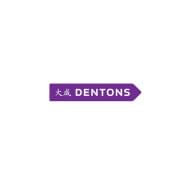 Dentons logo Dentons logo