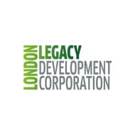 London Legacy Development Corporation logo. London Legacy Development Corporation logo.
