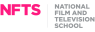 NFTS Logo Bold pink uppercase letters spelling - National Film and Television School