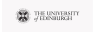 The University of Edinburgh logo The University of Edinburgh logo