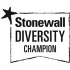 Image of the Stonewall Diversity Champion logo