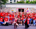 CCEP Colleagues celebrating PRIDE