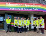 CCEP Colleagues celebrating PRIDE