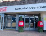 Edmonton Operations Reception decorated for Black History Month