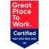 Great Place to Work Certified UK - Nov 2023 - Nov 2024