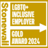 Stonewall Inclusive Employer Gold Award 2024