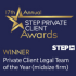 Step Private Client Awards - Legal Team of the Year 2022