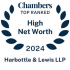 Chambers High Net Worth Top Ranked Firm 2024