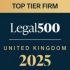 The Legal 500 UK Top Tier Firm 2025