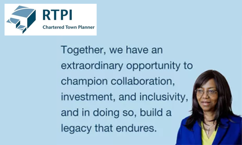 Helen Fadipe MBE Inaugurated as RTPI President, Unveils Vision for Collaboration, Investment, and Inclusivity