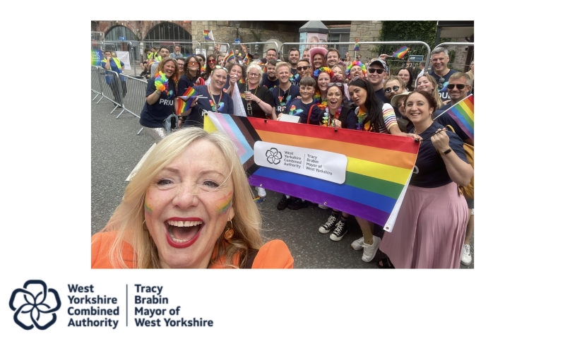 Tracey Brabin at Leeds Pride