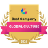 Comparably Award for Best Global Culture 2024