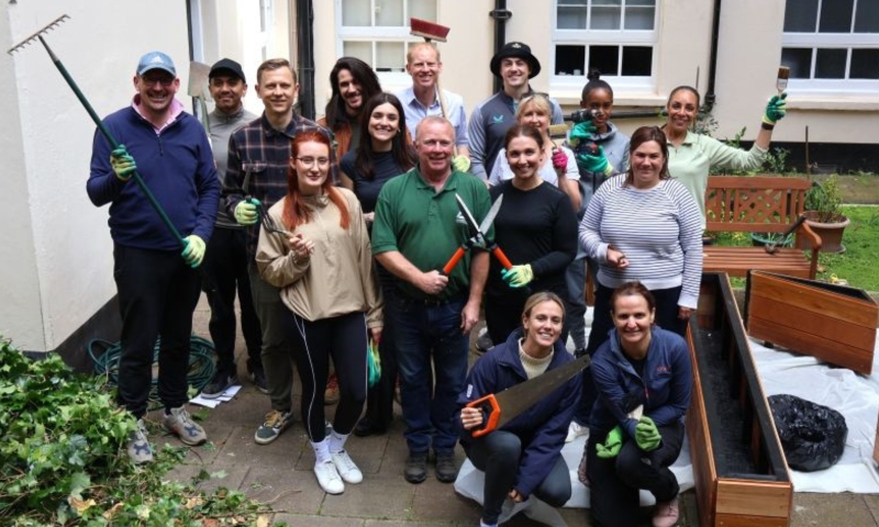 Group photo of staff team