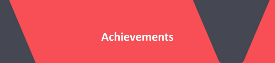 Achievement banner