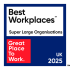 Great Place to Work® UK's Best Workplaces™ Super Large Organisations 2025
