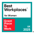 Great Place to Work® UK's Best Workplaces™ for Women 2025