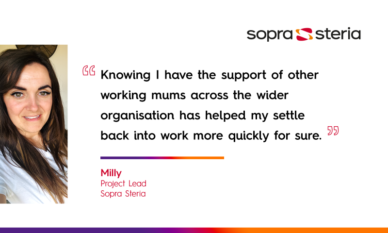 Supporting new mums on their return to work